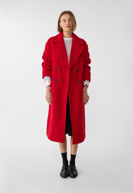 Oversized long coat