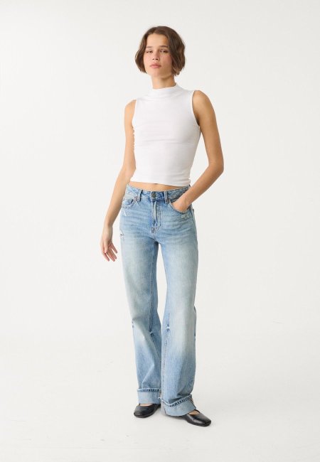 D92 straight wide-leg jeans