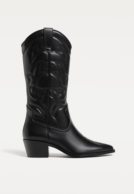 Heeled cowboy boots