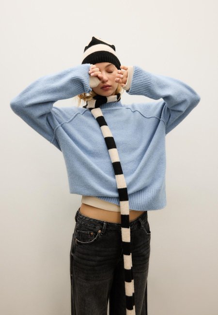 Basic knitted jumper