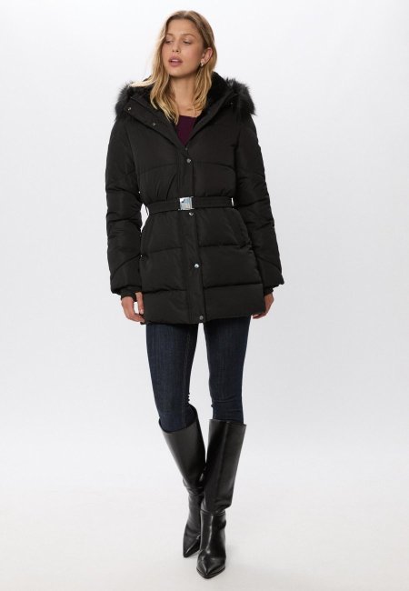 Tailored puffer coat