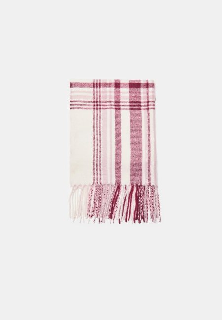 CHECKED SCARF