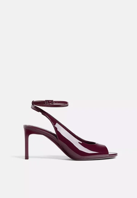 HIGH-HEEL OPEN-TOE SHOES