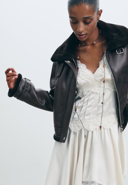 DOUBLE-FACED SHORT JACKET