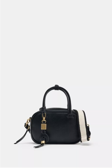 MINI TOPSTITCHED BAG