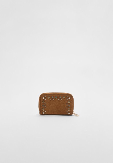 Small studded purse