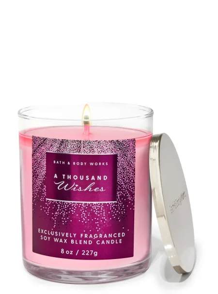 A Thousand Wishes Single Wick Candle