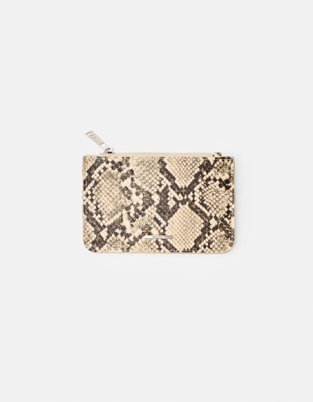 Leather effect coin purse