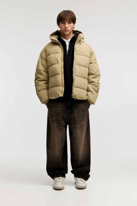 Hooded STWD puffer jacket