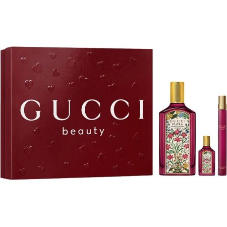 Gucci Flora Gorgeous Gardenia INTENSE 3pcs Gift Set