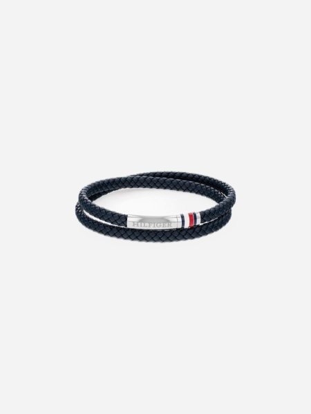 Tommy Hilfiger leather double bracelet