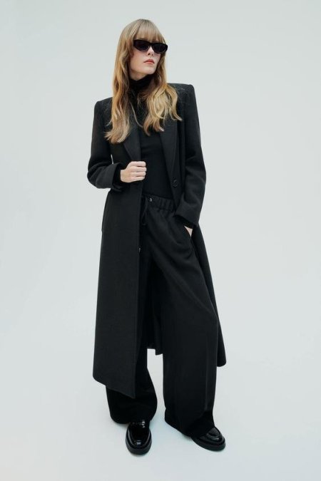 WIDE-LEG TROUSERS WITH ELASTIC WAISTBAND