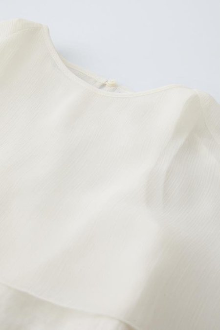 LINEN CAPE TOP