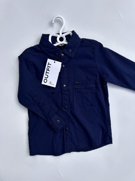 shirt - navy blue