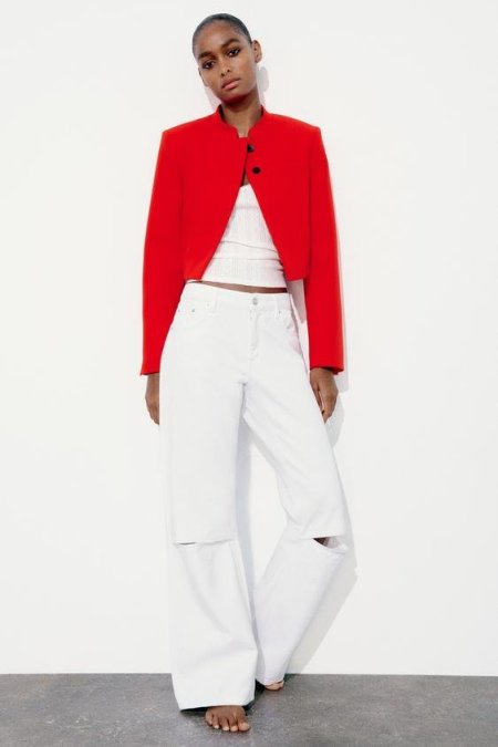 TAILORED CROPPED BLAZER