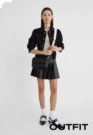 CONTRAST CROSSBODY BAG