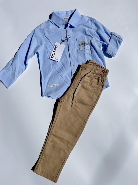 4 Boys' formal set - blue