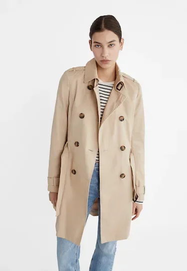 SHORT TRENCH COAT