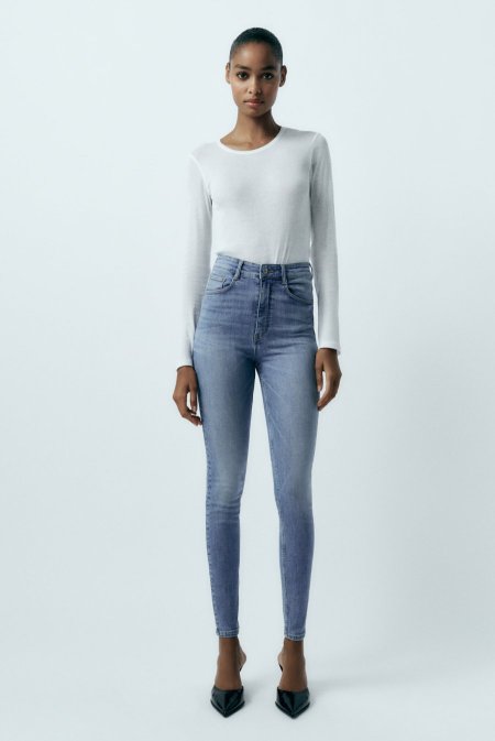  High rise skinny sculpt jeans  407