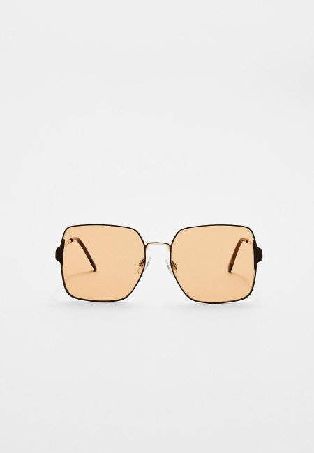 Sunglasses with metal arms