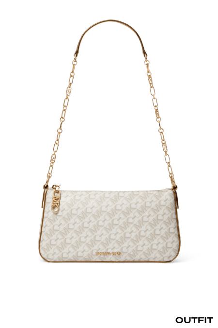 MICHAEL KORS Empire shoulder bag - White