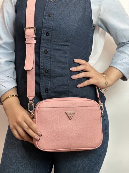 Meridian coral pink GUESS bag