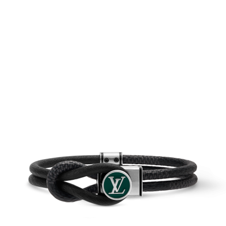 Loop It Damier Graphite Bracelet