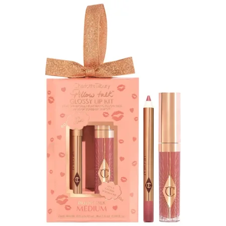 Charlotte Tilbury Mini Pillow Talk Glossy Lip KIT - MEDIUM