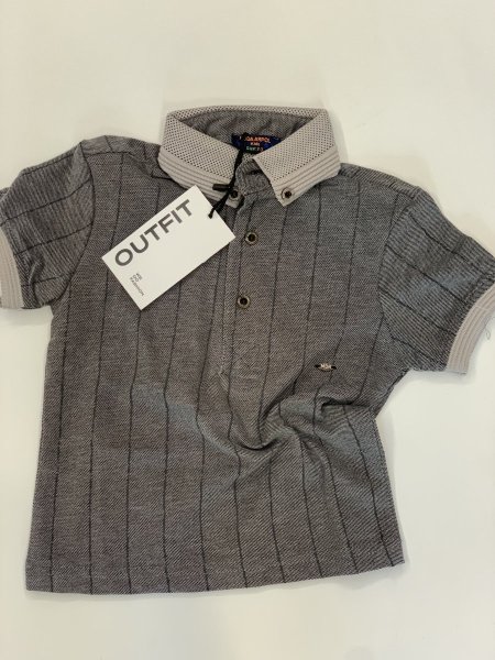 moda aprol polo - grey