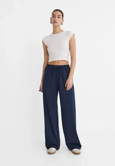 LONG FLOWING SMART TROUSERS