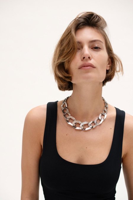 POLYAMIDE TOP WITH WIDE STRAPS