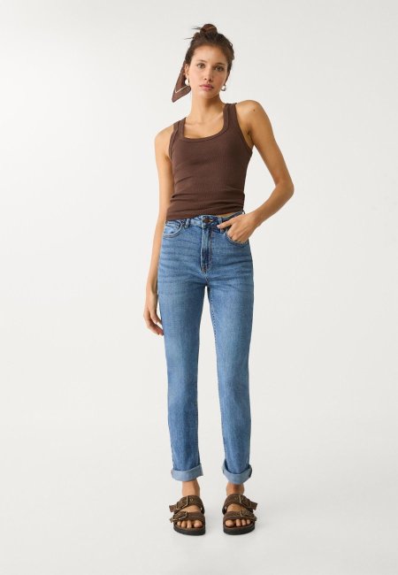 1465 Slim-fit mom jeans