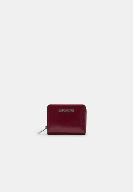 Rectangular purse with zip