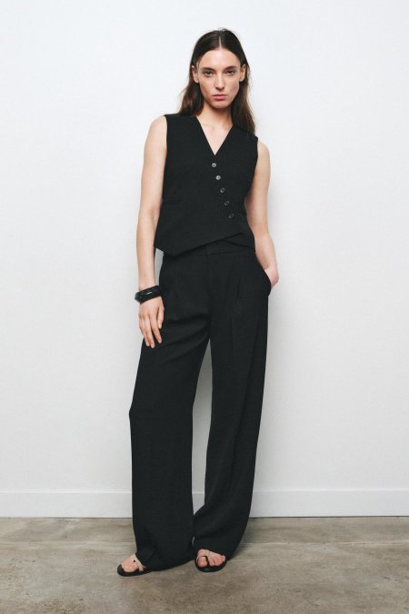 ZW COLLECTION ASYMMETRIC WAISTCOAT