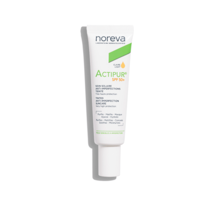 Noreva ACTIPUR® Anti-Imperfection Sun Care SPF50+ Light Tint