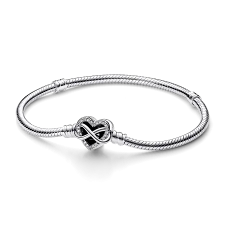 Pandora Moments Infinity Family Silver Bracelet