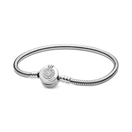 Pandora Sparkling Crown Moments Silver Bracelet