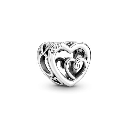 Pandora Mom Infinity Hearts Silver Charm