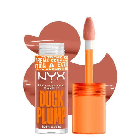 Duck Plump High Pigment Plumping Lip Gloss 04 - APRI-CAUGHT Muted peach