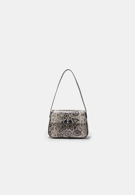 Shoulder bag with flap