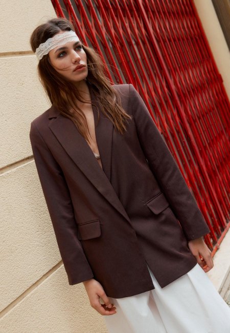 Basic rustic blazer