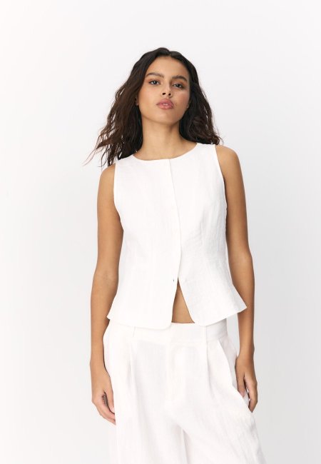 Buttoned waistcoat