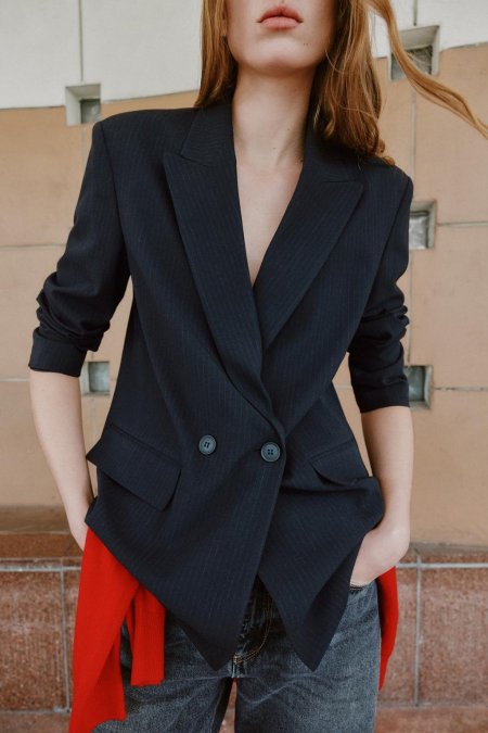 OVERSIZE DOUBLE-BREASTED BLAZER