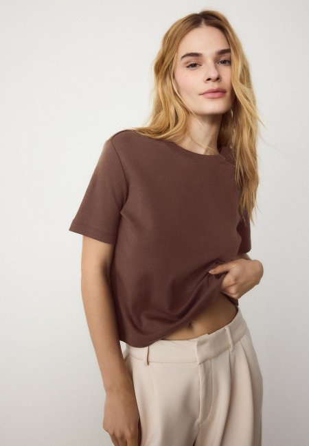 Basic regular fit heavy weight T-shirt