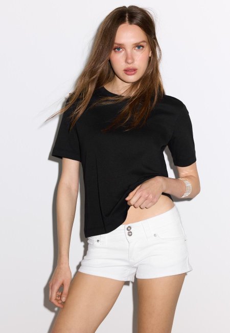 Basic regular fit heavy weight T-shirt