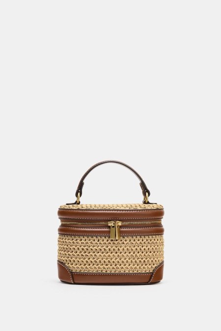 WOVEN VANITY BAG - ZARA