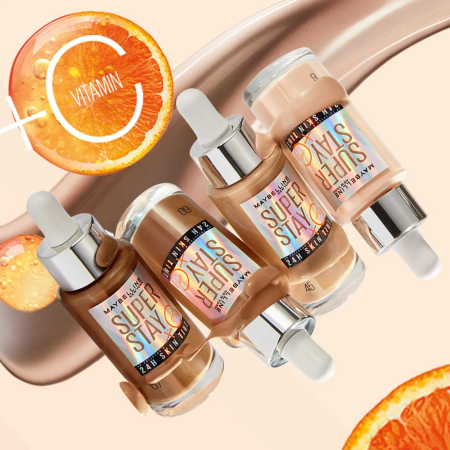 MAYBELLINE SUPER STAY 24H SKIN TINT + VITAMIN C