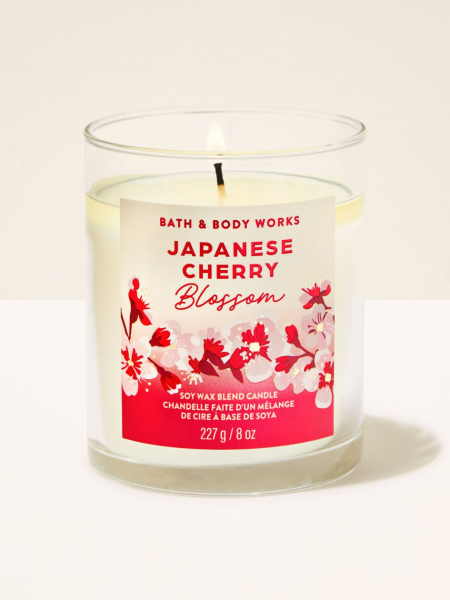 Cherry Blossom Single Wick Candle
