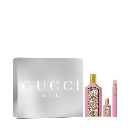 Gucci Flora Gorgeous Gardenia EDP 3-pc Festive Gift Set