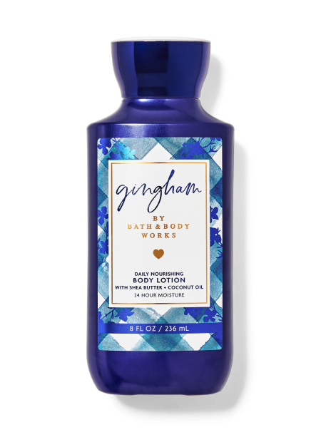 Bath and body works Gingham Daily  Nourishing Body Lotion